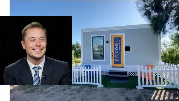 Bilionário Elon Musk mora em casa de 36m²